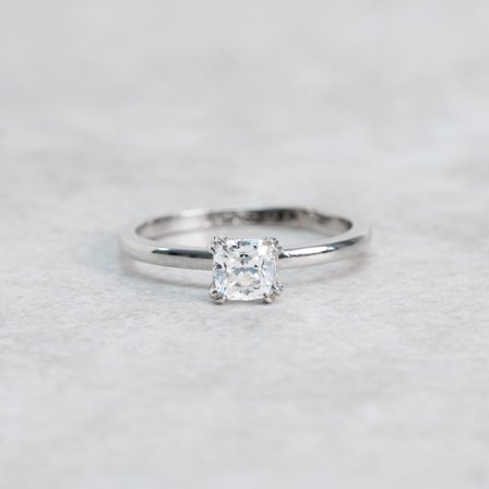 Lilja, 18K Weißgold : Diamanten - Laborgezüchtet, Karat - 0.50 kt