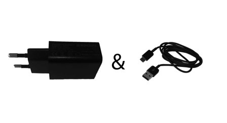 SYNERGY UC-CK Netzteil Schwarz & Kabel Schwarz