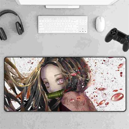 Hiirimatto Kumi, Anime-kuviot, liukumaton, vedenpitävä, 90x40cm(35x16in)