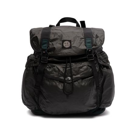 Stone Island, Backpacks Zwart, Heren, Maat:ONE Size