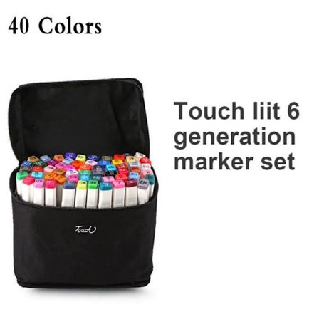 Markörer - XY FR - 40-pack - Dubbelspets - Opaque