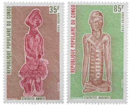 Congo - YT 484-85 - Postfrisk