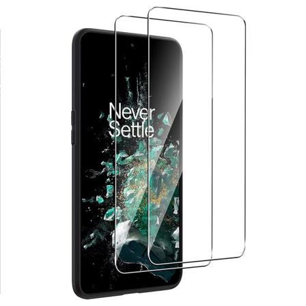 2-PACK OnePlus 10T Näytönsuoja 2.5D 0.3mm Transparent