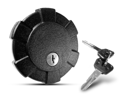 V-Parts Black OEM Type Tank Cap - Yamaha XT 600 Z Tenere 1983-1987