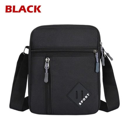 Menn;s Messenger Bag Crossbody Skulder vesker Herre Small Sling Pack Vanntett Oxford Pakker