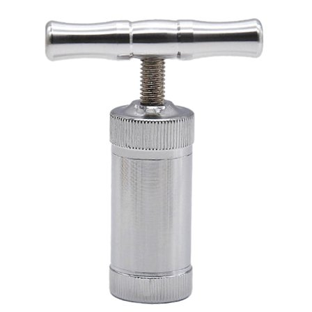 Ingefärspress Ergonomiskt Handtag Avtagbar Hög Hållfasthet Läcksäker Lätt att Pressa Mångsidig Zinklegering T-Formad Vitlökspress Verktyg Bar 