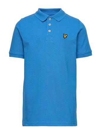 Classic Polo Shirt T-shirts Polo Shirts Short-sleeved Polo Shirts Blå Lyle & Scott Junior*Betinget Tilbud