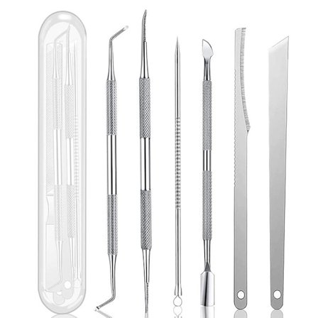 Indgroet tånegl pedikyr værktøjssæt 7 stk negle manicure kit