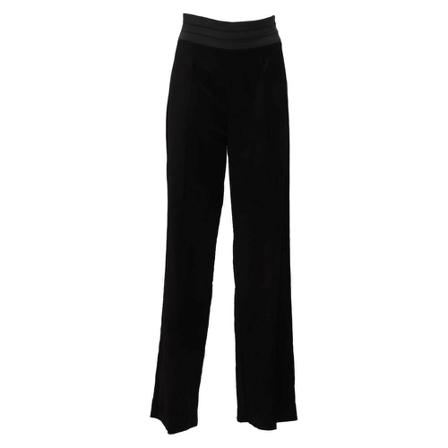 Nenette, Straight Trousers Zwart, Dames, Maat:S