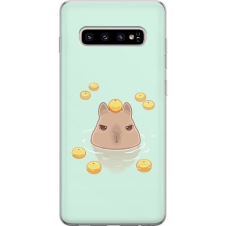 Kompatibel Mobilcover til Samsung Samsung Galaxy S10+ Capybara