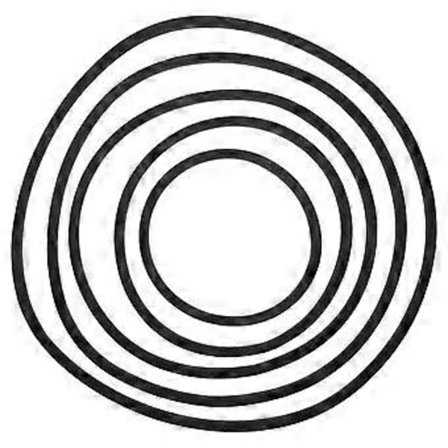 5 stk. Akvarium Flydende Plante Ringe Fisk Foder Ringe Cirkel Ringe Flydende Planter Cirkel