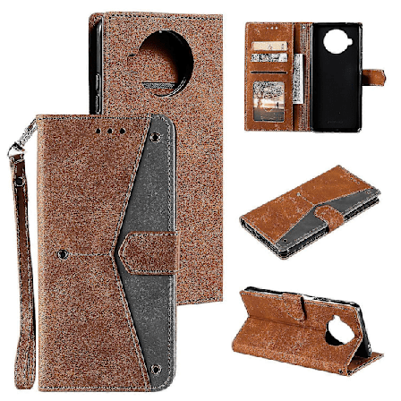 Ihoa myötäilevä nahkainen puhelimen suojakuori niittikoristeella Xiaomi Mi 10t Lite 5g - Puhelimelle - Musta