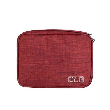 Travel Portable Accessories Storage Bags Usb Digital Gadgets Organizer Charger Bags Power Battery Kit Case Wires Zipper Hand Bag