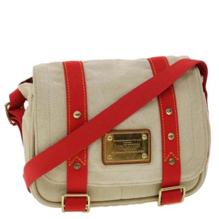 Louis Vuitton Vintage, Pre-owned Canvas louis-vuitton-bags Beige, unisex, Maat:ONE Size