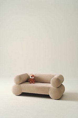 Jotex - Mini Sofa Dziecięca Piaskowy beż - HARTSDALE - Kup Sofy dla dzieci firmy Jotex