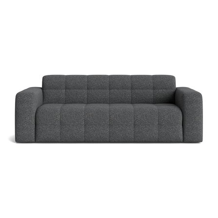 Paris 3 personers sofa - Puente Grå/Blå - 223x98x77 - Sofa, 3 personers sofa
