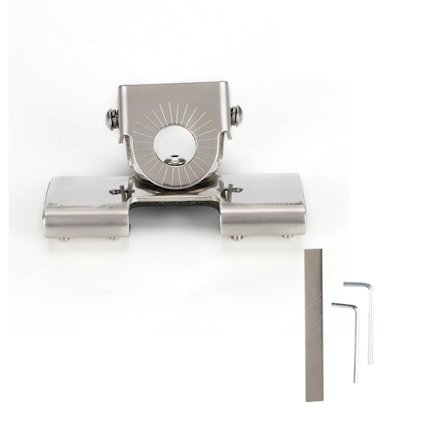 Bil Mobil Radio Antenne Montering Base Clip Bagagerumslåge Hatchback Beslag Sølv