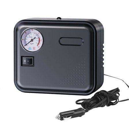 120W Portabel Elektrisk Luftpump för Bil Mini Däckpump 12V Portabel Luftkompressor Bilar Motorcyklar Tryckmätare Pump xi