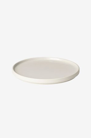Blomus - Jälkiruokalautanen Pilar, halk. 20 cm - Valkoinen - Leipälautaset - - Homeroom