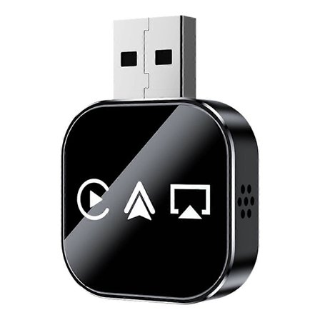 3-i-1 Trådlös Carplay Adapter Smart Carplay Airplay Android Auto USB-dongel Trådbunden Carplay till Trådlös_Kvalitetsgåvor