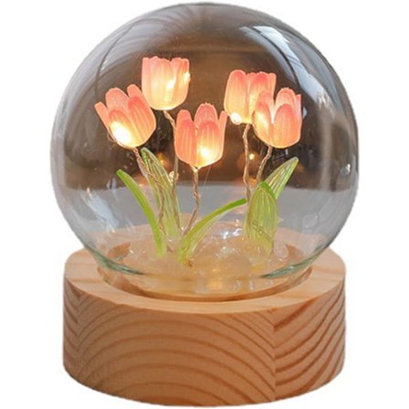 Yölamppu Kukka Yövalo Koti Sisustus Söpö Kukka Yövalo Sängynpäätyvalo Joulu Syntymäpäivälahjoiksi