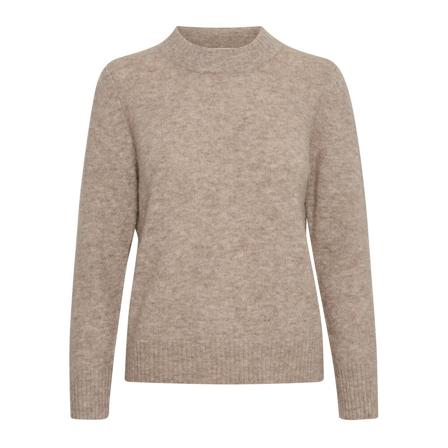 Soaked in Luxury Soaked In Luxury Slanina Crew Neck Pullover Ls Strik 30406240 Atmosphere Melange inbo, Dame
