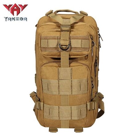 Yakoda 3P Tactical Backpack Outdoor Sports Camouflage Bag 26L Vandringsryggsäck Military Fan Travel Bag