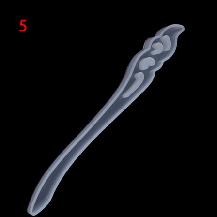 Korunvalmistustyökalut Silikonimuotti Hiusklipsimuotti Hiusneulamuotit Hartsimuotti