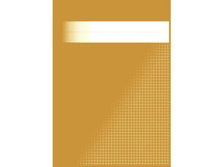 Räknehäfte A4 rutat 5x5mm orange - Lyreco - Skola och förskola - Förbrukning skola häften - Räknehäften