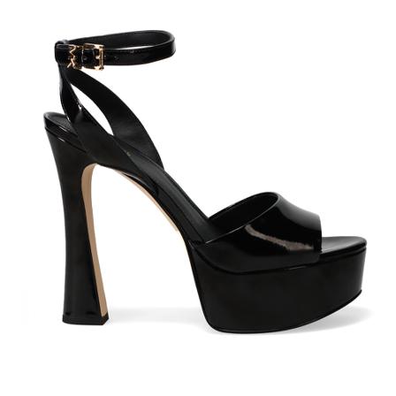 Michael Kors, High Heel Sandals Czarny, Kobieta, Rozmiar: 38 EU