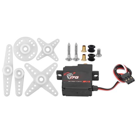 S0017M 17g Metal Gear Digital Servo sopii 1/18 RC High Speed Car Fixed Wing Aircraft