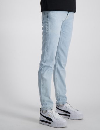 Calvin Klein RELAXED HR WASHED LIGHT BLUE Blå Jeans Jente - Kids Brand Store