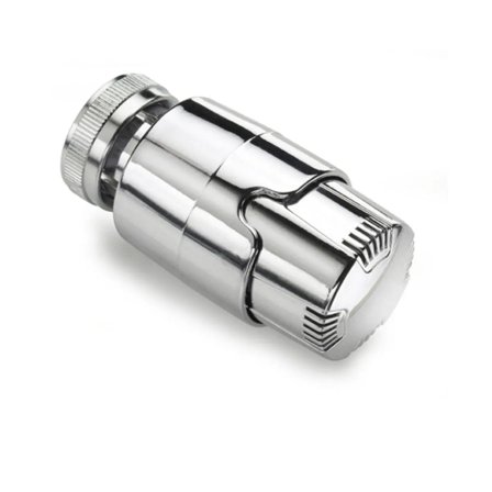 Comando termostatico cromato Ercos per valvole termostatiche e termostatizzabili per radiatori