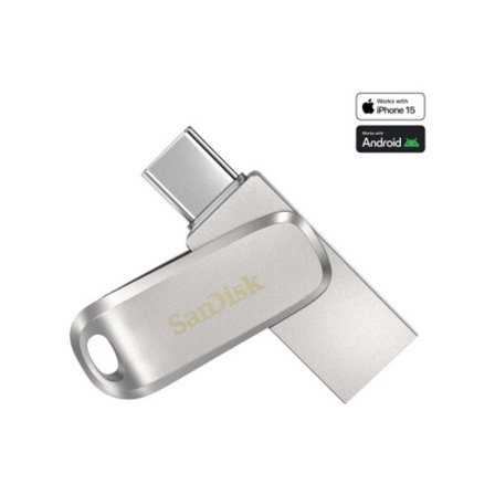 SanDisk Ultra Dual Drive Luxe - USB flash-enhet - 64 GB