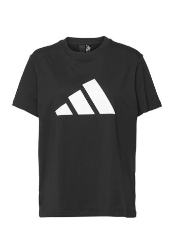 Sportswear Future Icons Tee W T-shirt Top Sort Adidas Performance
