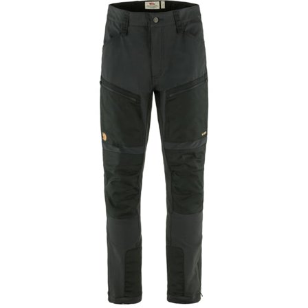 Fjällräven Keb Agile Winter Bukse 46/SHORT - male - Black-Black - Trekking Bukse