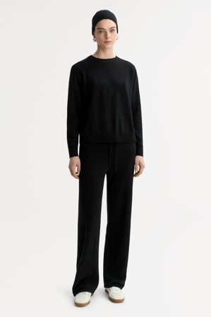 Soft Goat - Cashmere set - M - Black
