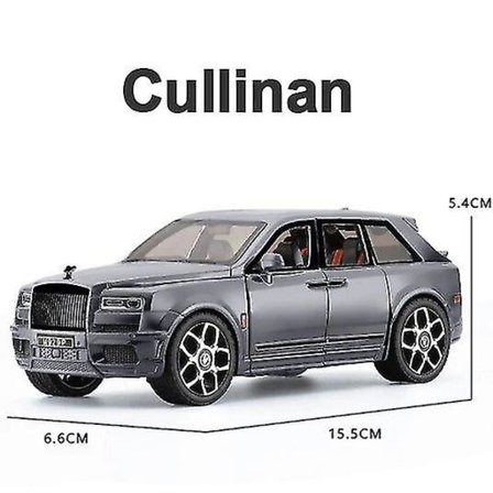 1:32 Rolls Royce Cullinan SUV -automalli lelu diecast-seos simulaatioajoneuvot ääni valo autolelut pojille lapsille kokoelmiin