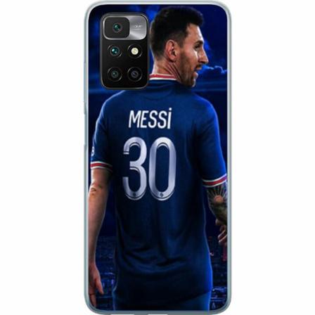 Xiaomi Redmi 10 Genomskinligt Skal Lionel Messi