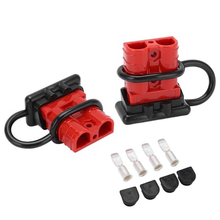 50A 12‐36VDC Batteri Hurtigforbindelse Afbryder Ledningsnet Stikkontakt til 6‐10/12 Gauge Kabler