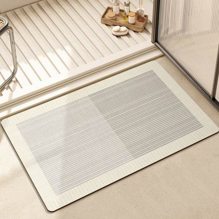 Tepper, sklisikre vanntette tepper, enkle baderomsskliete gulvmatter, absorberende matter for innendørs og utendørs bruk, inngangsdørmatter 40*60cm