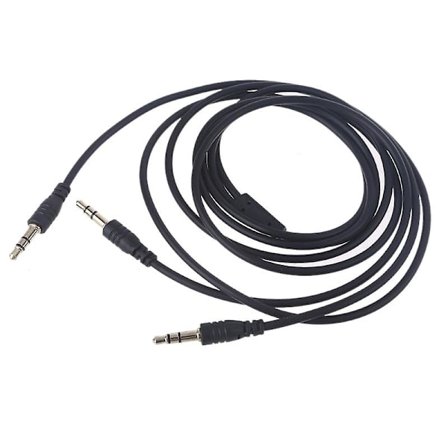 3,5 mm hane till 2 hane Audio Splitter Stereo Jack Hörlurar Adapter Kabel