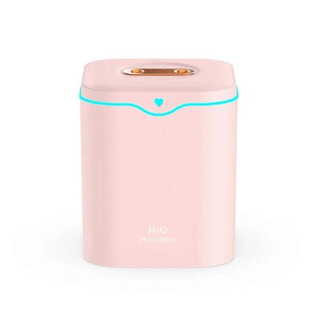 2000ml Stor Kapacitet Dubbel Sprayport Luftfuktare Tyst (FMY)