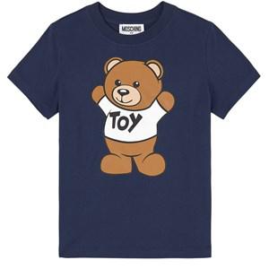 Moschino Navy Bear Graphic T-shirt 8 Years - Tops - 8 years - Navy
