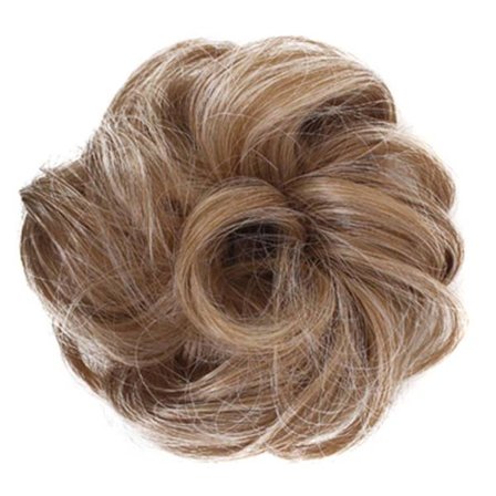 Easy To Wear Stylish Hair Scrunchies Naturally Messy Curly Bun Hair Extension