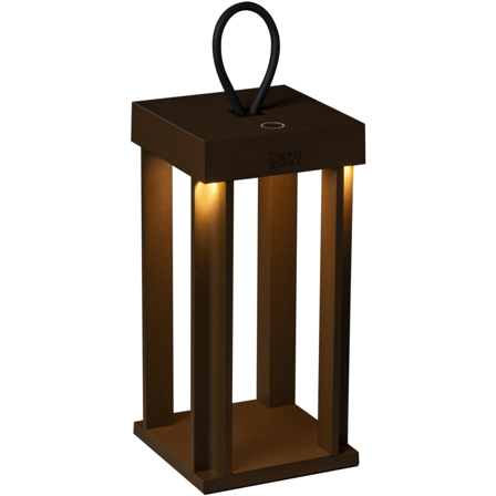 Konstsmide Cannes Lykt rust, 42 cm, Belysning