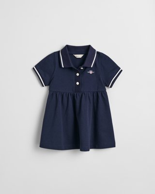 GANT - Piquékjole til baby til dame marine