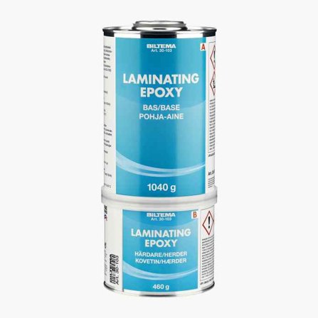 Lamineringsepoxi 1 5 liter - Biltema