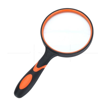 Forstørrelsesglass 10X Håndholdt Leselup - 100mm Stor Forstørrelsesglass