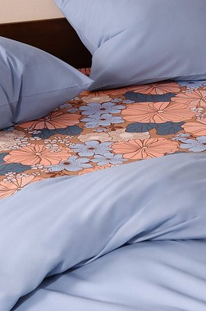 Jotex - Bold Hoeslaken Bruin/multi Bruin/multi - FIORI - Koop Hoeslakens bij Jotex